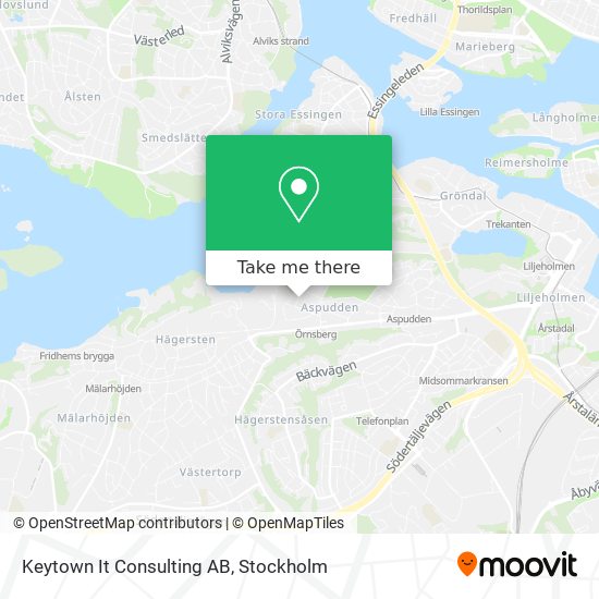 Keytown It Consulting AB map