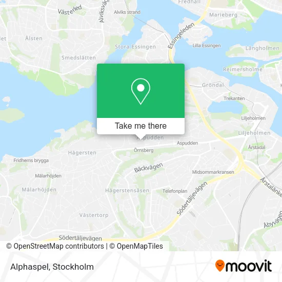 Alphaspel map