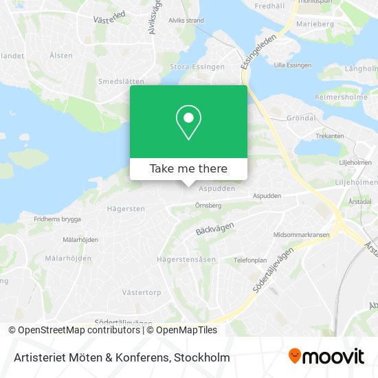 Artisteriet Möten & Konferens map