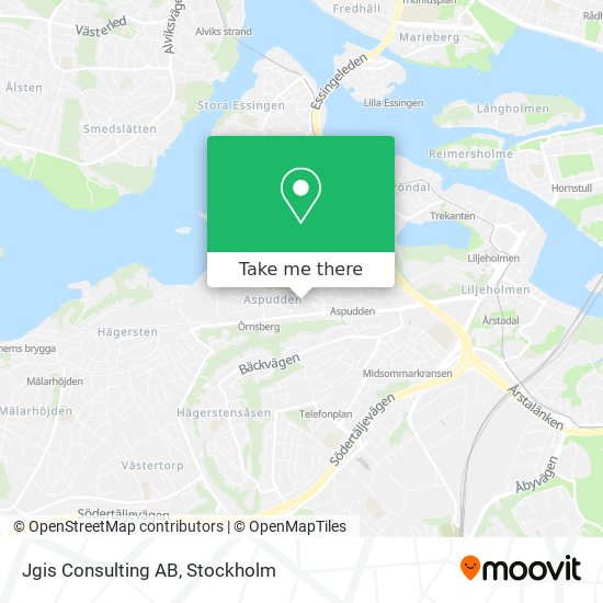 Jgis Consulting AB map