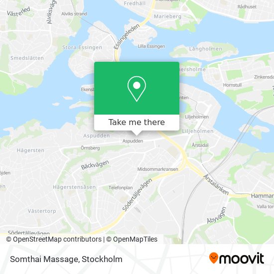 Somthai Massage map