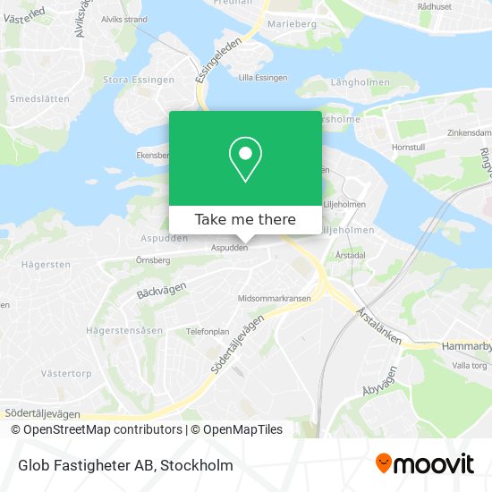 Glob Fastigheter AB map