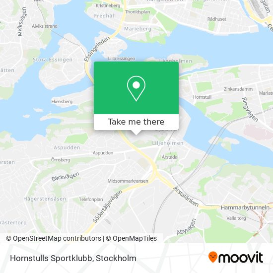 Hornstulls Sportklubb map