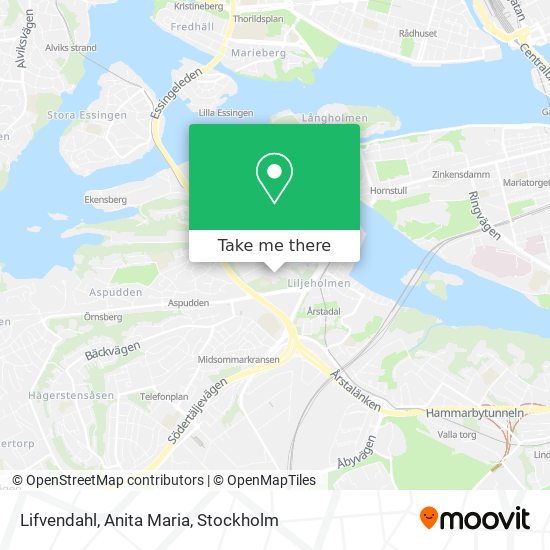 Lifvendahl, Anita Maria map