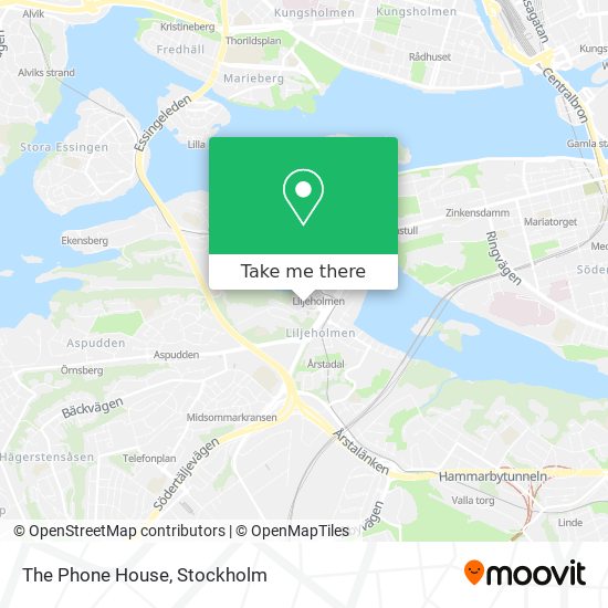 The Phone House map