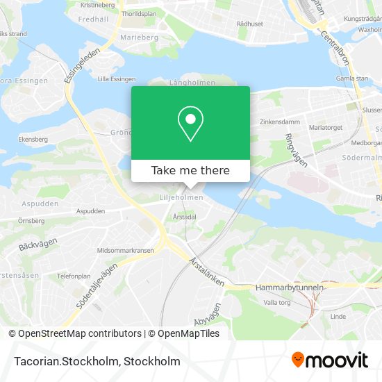 Tacorian.Stockholm map