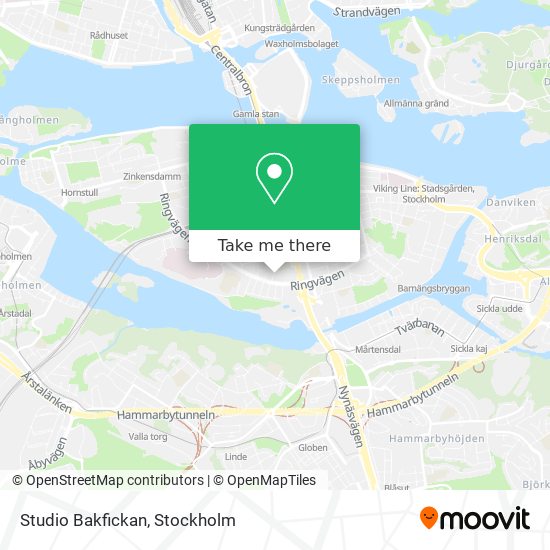 Studio Bakfickan map