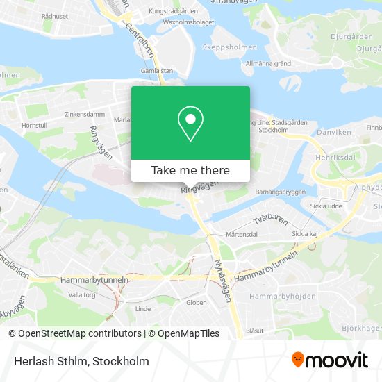 Herlash Sthlm map