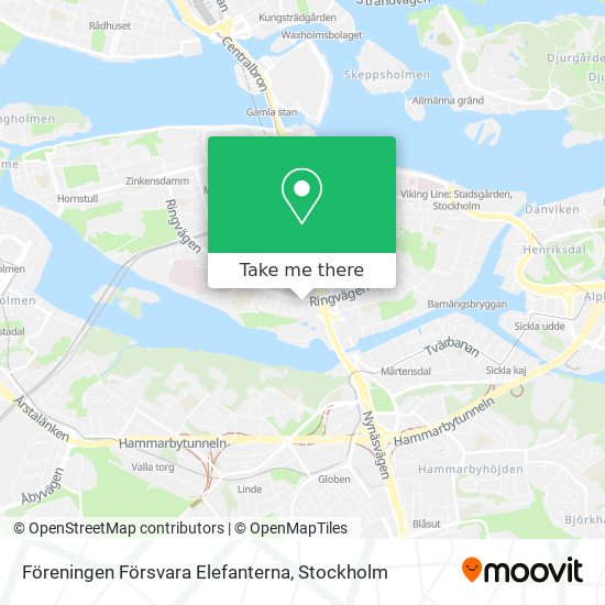 Föreningen Försvara Elefanterna map