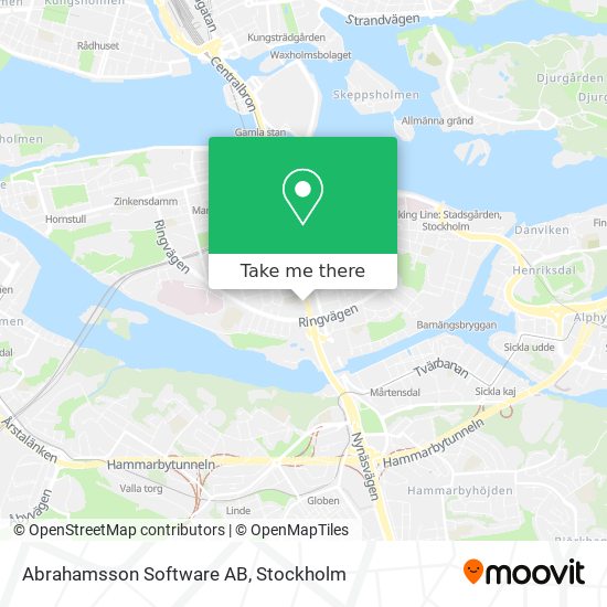 Abrahamsson Software AB map