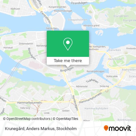 Krunegård, Anders Markus map