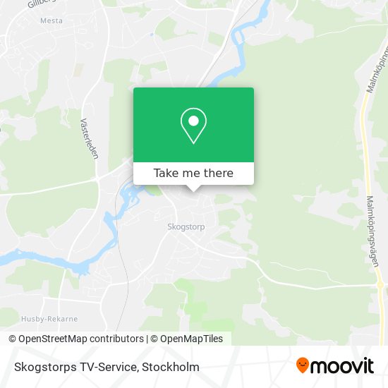 Skogstorps TV-Service map