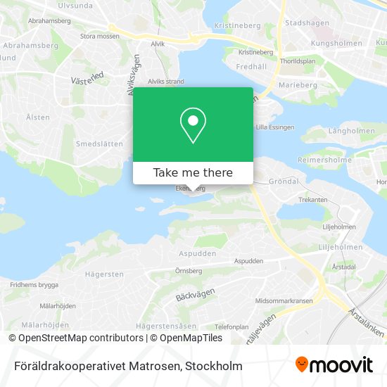 Föräldrakooperativet Matrosen map