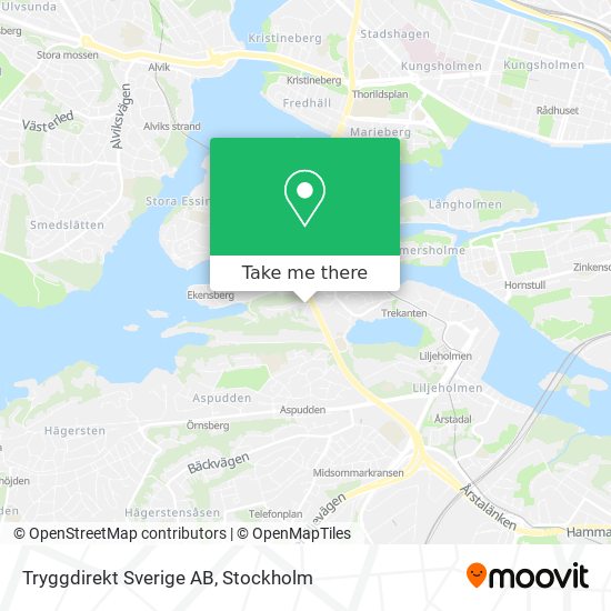 Tryggdirekt Sverige AB map