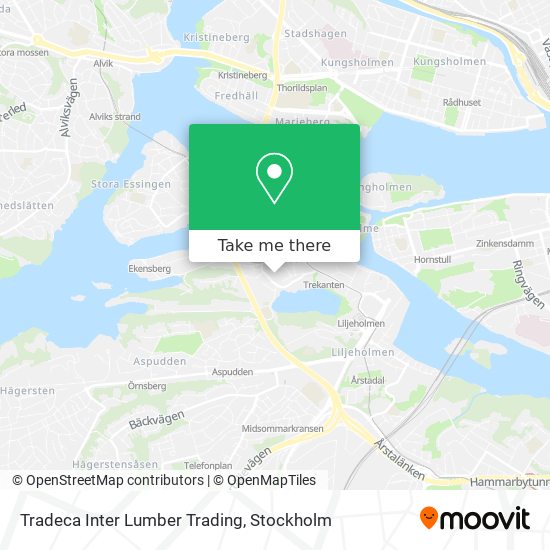 Tradeca Inter Lumber Trading map