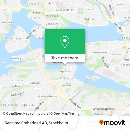 Realtime Embedded AB map