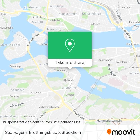 Spårvägens Brottningsklubb map