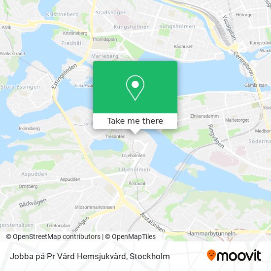 Jobba på Pr Vård Hemsjukvård map