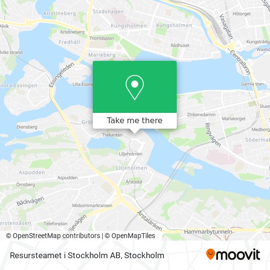 Resursteamet i Stockholm AB map