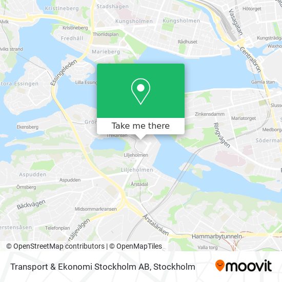 Transport & Ekonomi Stockholm AB map