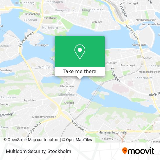 Multicom Security map