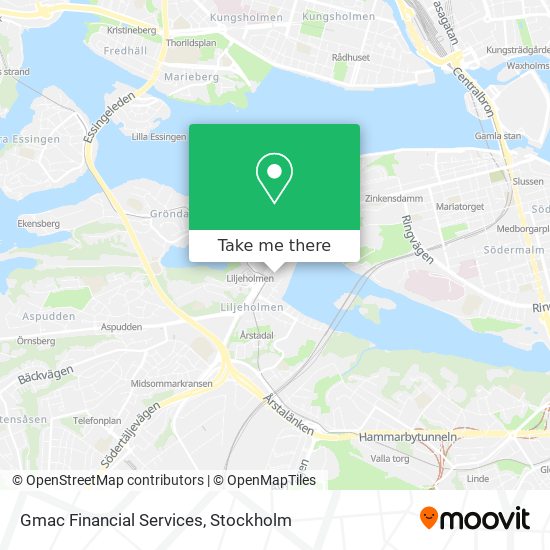 Gmac Financial Services map