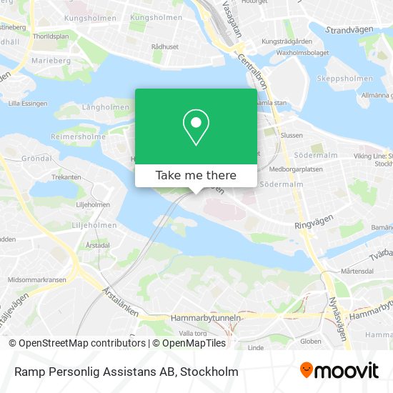 Ramp Personlig Assistans AB map