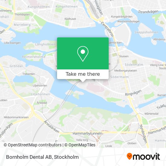 Bornholm Dental AB map