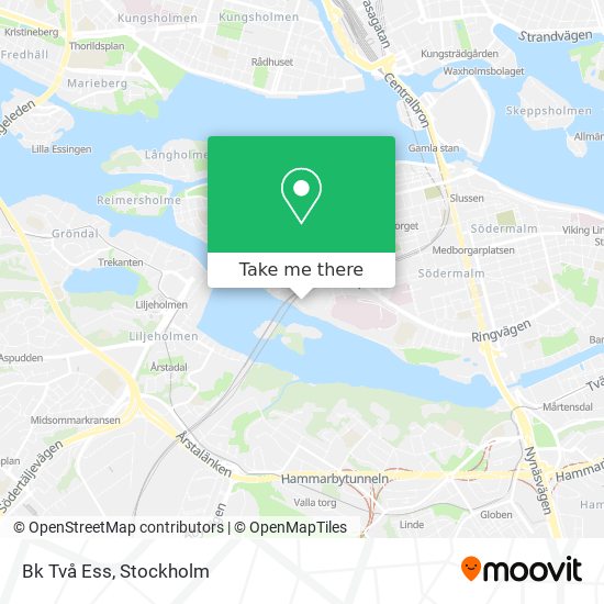 Bk Två Ess map