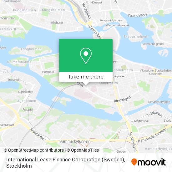 International Lease Finance Corporation (Sweden) map