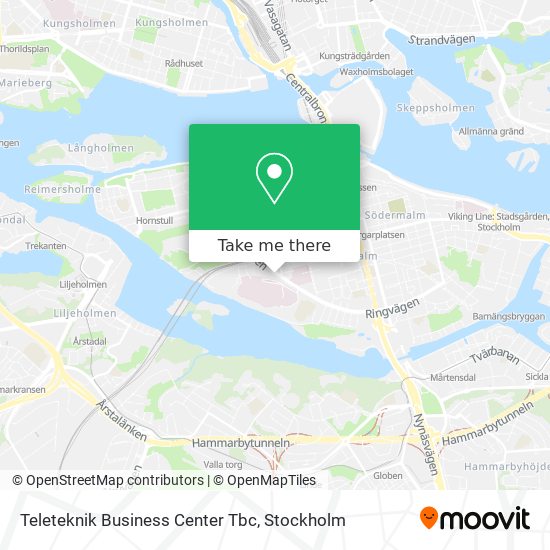 Teleteknik Business Center Tbc map