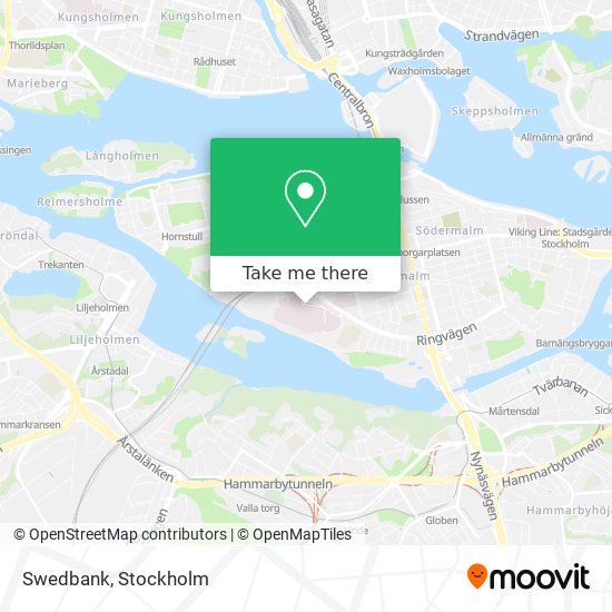 Swedbank map