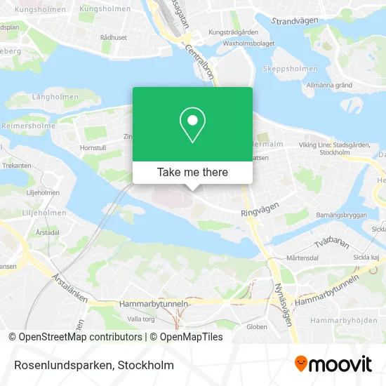 Rosenlundsparken map