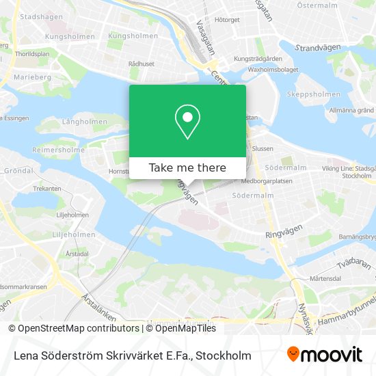 Lena Söderström Skrivvärket E.Fa. map