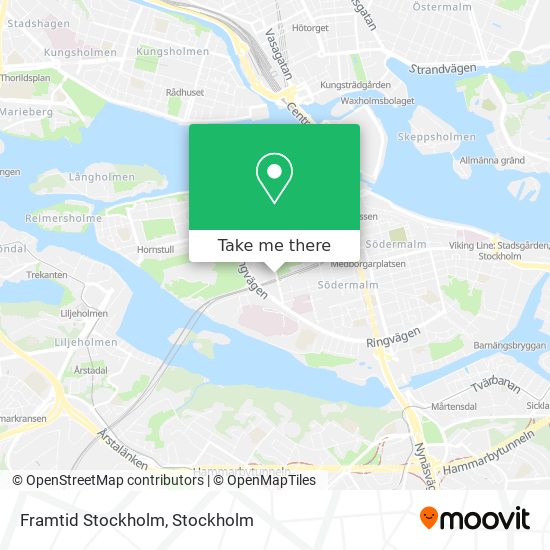 Framtid Stockholm map