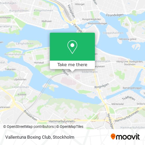 Vallentuna Boxing Club map