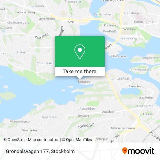 Gröndalsvägen 177 map