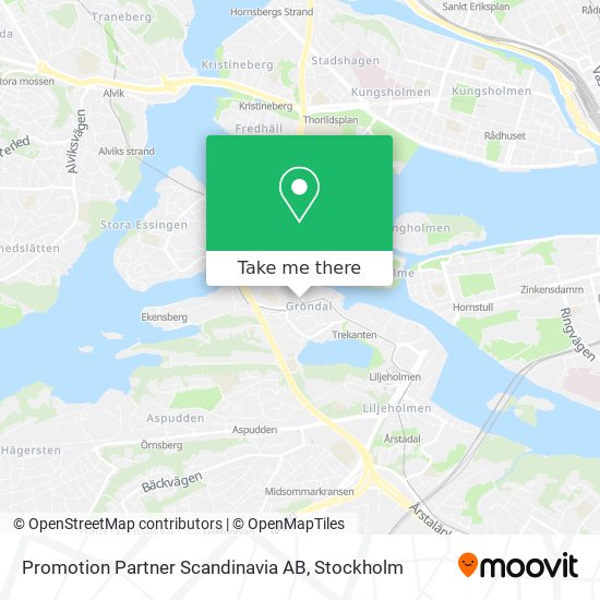 Promotion Partner Scandinavia AB map