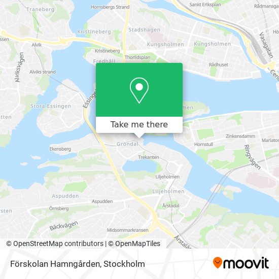 Förskolan Hamngården map