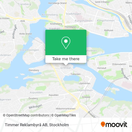 Timmer Reklambyrå AB map