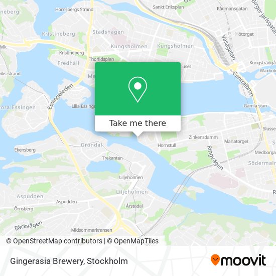 Gingerasia Brewery map