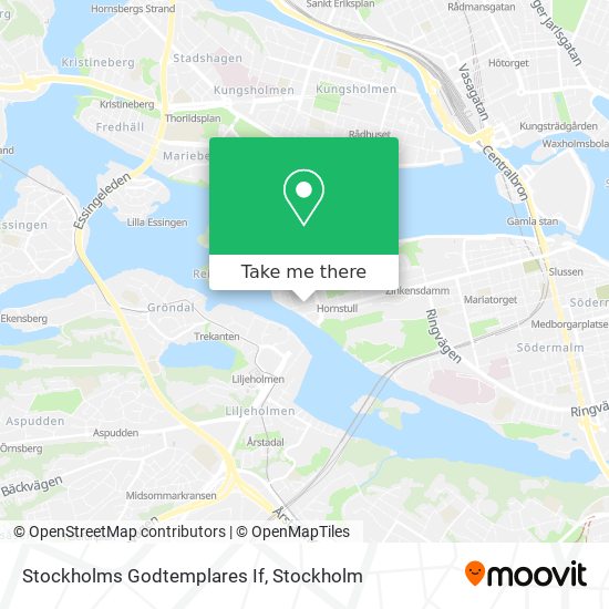 Stockholms Godtemplares If map