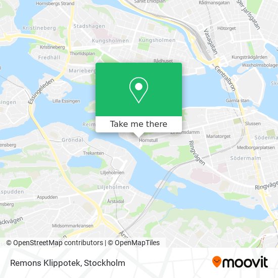 Remons Klippotek map