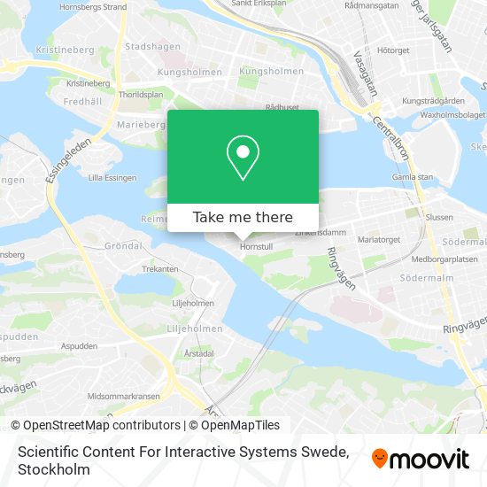 Scientific Content For Interactive Systems Swede map