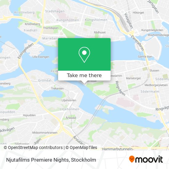 Njutafilms Premiere Nights map