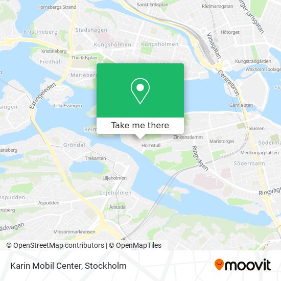 Karin Mobil Center map
