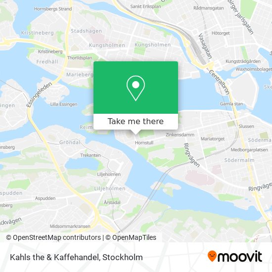 Kahls the & Kaffehandel map