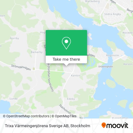 Trixa Värmeingenjörena Sverige AB map