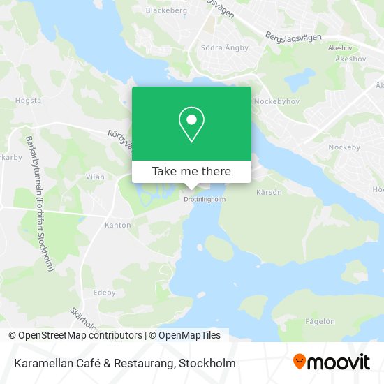 Karamellan Café & Restaurang map