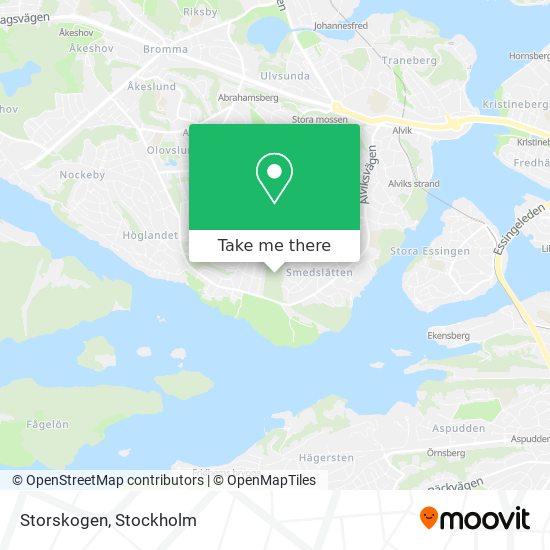 Storskogen map